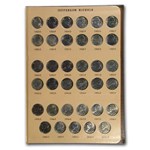 1938-2013 Jefferson Nickel Set (Dansco Album) BU/Proof